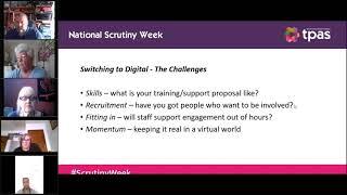 #ScrutinyWeek Catch up - Digital Scrutiny: Can it Work?