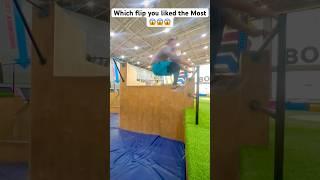 Which flip you liked the Most?  #shorts #youtubeshorts #parkour #flip #backflip #viralvideo