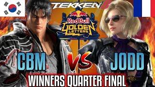 Cbm (Jin) vs Jodd (Nina) Red Bull Golden Letters 2024 | Tekken 8