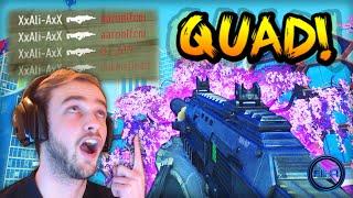 "QUAD FEED!" - Advanced Warfare GAMEPLAY LIVE w/ Ali-A #3! - (Call of Duty AW)