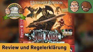 Mage Knight Ultimate Edition - Brettspiel - Review und Regelerklärung