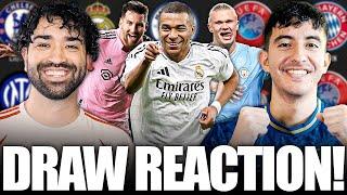 FIFA CLUB WORLD CUP 2025 DRAW REACTION! 