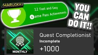 12 Fast & Easy XBOX Game Pass Achievements