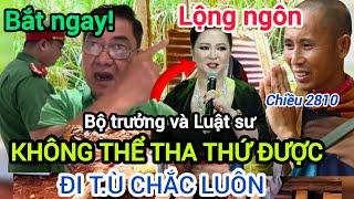 DƯ LUẬN SỐC Bộ trưởng TT-TT,luật sư Hùng NÓI điều này Bà Hằng đi T.Ù?