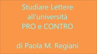 Studiare Lettere all'università - PRO e CONTRO della facoltà di Lettere e Filosofia