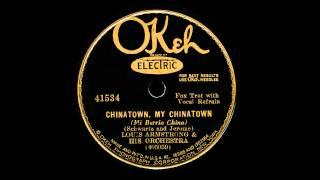 Louis Armstrong - Chinatown, My Chinatown (1931)