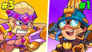 Top 10 Troops In Squad Busters TO MAX OUT!