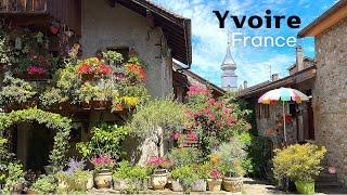 [4K] Yvoire, France: A Perfect Day in a Fairytale Medieval Town in Full Bloom. 2024