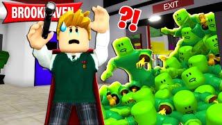 AUSBRUCH aus der ZOMBIE SCHULE in BROOKHAVEN! (Roblox Brookhaven RP | Story Deutsch)