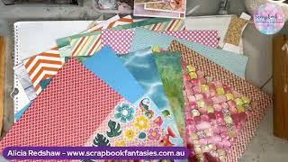 Scrapbox Cardmaking Class with Alicia Redshaw - Tuesday 1 October @ 9.30am