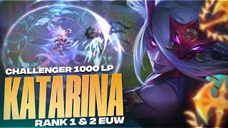 CHALLENGER 1000LP SUR KATARINA RANK 1 & 2 EUW ! COMMENT CARRY FACILEMENT AVEC LE CHAMPION (Ft Raiko)