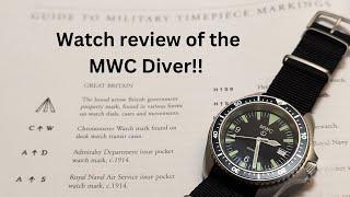 Watch Review of the MWC Military Diver!!