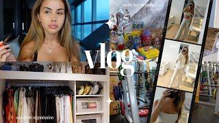 VLOG | wardrobe transformation, winter clothing try on haul, easter shopping + more!