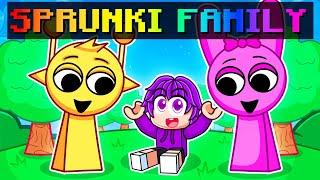 Adopted by SPRUNKI Family in Roblox!