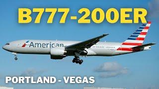 Flight Factor B777-200ER | Portland - Vegas | KPDX - KLAS | Vatsim