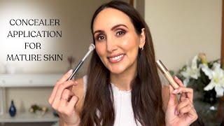 TOP TIPS FOR CONCEALER APPLICATION ON MATURE SKIN / MATURE UNDER EYES