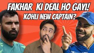 Fakhar going to Australia | Kohli is the new Captain of RCB? Maxi se Larai