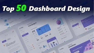 Top 50 Dashboard Design in 2021|Best Dashboard Design 2021|Best Control Panel Site Design #dashboard