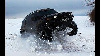 Первый тест на бездорожье, Long Travel FJ Cruiser, Total Chaos, Лонг травел, длиноходная подвеска.