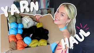 GIANT yarn haul + project plans! Trying new yarns & restocking some of my favorites