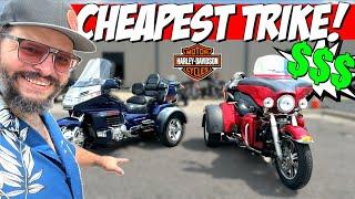 The Cheapest Trike at the Harley Dealership: Goldwing vs Street Glide