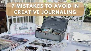 ‍️ Avoid These 7 Common Mistakes in Creative Journaling