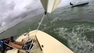 Laser & Contender Sailing at Edam