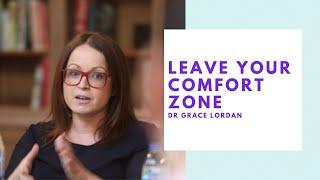 Why You Should Step Outside Your Comfort Zone - Dr Grace Lordan #gracelordan #thinkbig