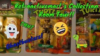 Retroactivemart's Ultimate Collection Room Tour: Teenage Mutant Ninja Turtles & Ghostbusters Toys!