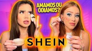 USANDO MAKES DA SHEIN PELA 1ª VEZ com Mari Maria