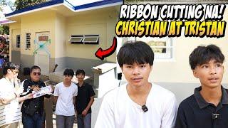 ANG RIBBON CUTTING KINA TRISTAN AT CHRISTIAN!!