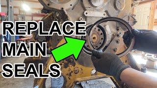 How To Install Crankshaft Front and Rear Main Seals.