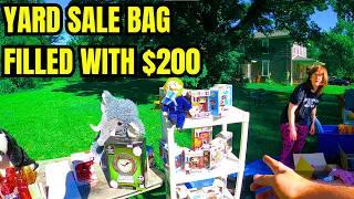 WE FOUND OVER $3,000 IN VALUE AT GARAGE SALES IN ONE DAY!