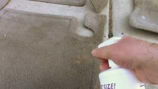 How to clean car carpet floor mats