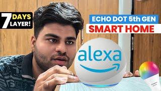 Amazon Echo Dot 5th Gen Unboxing & Detailed Review - Setup, How To use?, Worth it?