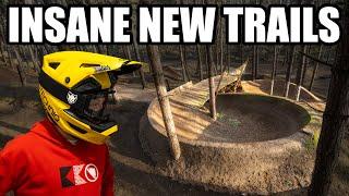 RIDING 3 BRAND NEW TRAILS & THEY ARE INSANE!