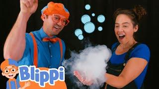 Learning Shapes And Bubbles With Blippi | Educational Videos For Kids