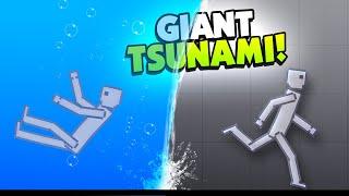 New NATURAL DISASTERS Mod Causes Massive Destruction in People Playground Mods