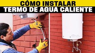 Como instalar un termo eléctrico