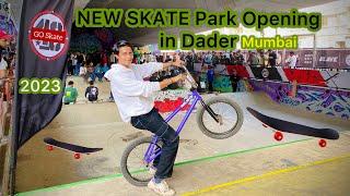 New Skate Park Opening In Dader Hindmata | Akram Bmx Rider #bmx #skate #akramrider #vlog #2023