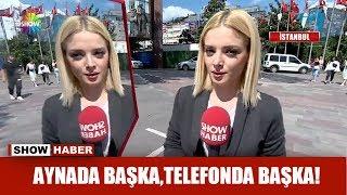 Aynada başka,telefonda başka!