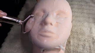 ASMR. Te hago limpieza facial, extracción, hidratación y masaje relajante