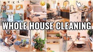 WHOLE HOUSE CLEAN WITH ME! WEEKLY CLEANING ROUTINE | 2022 CLEANING MOTIVATION