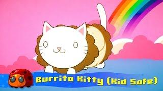 Burrito Kitty - Silly Song for kids - JellyBug