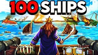 Sinking 100 Ships in Sea of Thieves