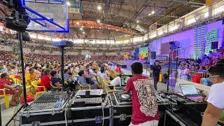 Lights and Sounds setup for 8k pax of BHW at Cebu Coliseum by SDSS vlog