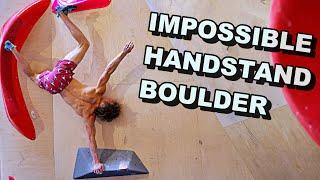 IMPOSSIBLE HANDSTAND BOULDER | Movement Lab#2