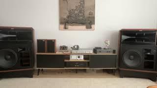 Electro Voice Sentry III with Grundig NF20, XV7500 and Audio Research DAC1