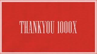 THANKYOU 1000X (feat. Mitch Wong) (Lyric Video)