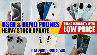 Used & Demo Phones  Low Price with Brand warranty  Heavy Stock Update  Ten Digit Mobiles #iphone